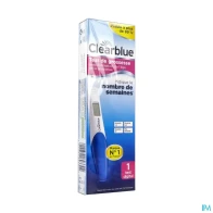 Clearblue test de grossesse digital avec estimation de l'age de grossesse x1 | Aesiel