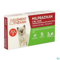 Clement thekan milprazikan 4mg/10mg chaton comprime 2 | Aesiel