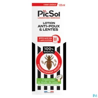 Picsol lotion antipoux et lentes 125ml | Aesiel