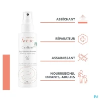 Eau thermale avene cicalfate+ spray assechant apaisant 100ml | Aesiel