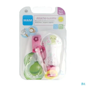 Mam attache sucette tous ages standard | Aesiel