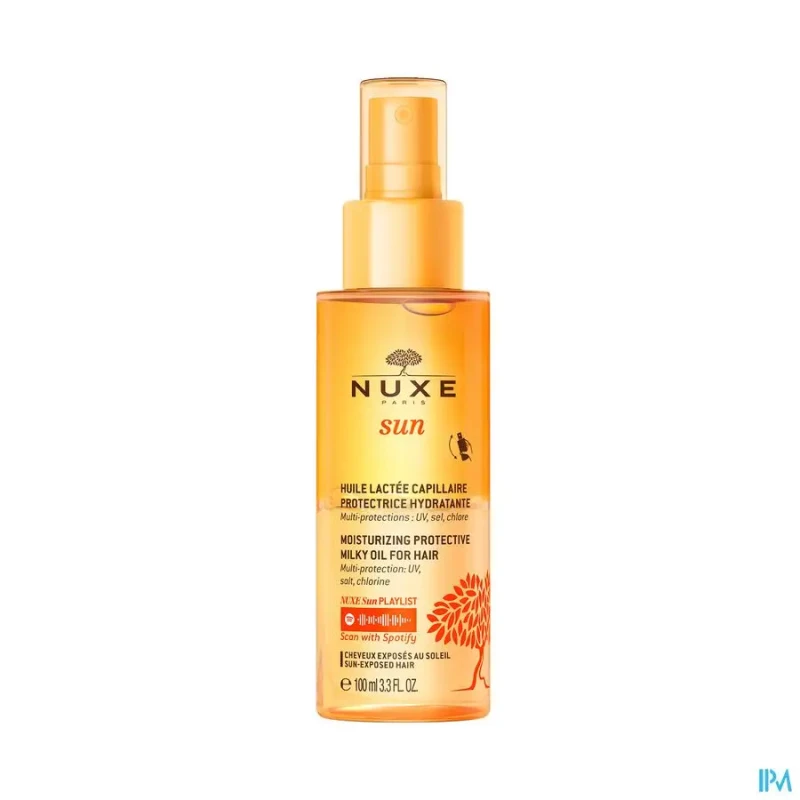 Nuxe sun huile lactee capillaire brume protectrice hydratante 100ml | Aesiel Nuxe sun huile lactee capillaire brume protectrice hydratante 100ml | Aesiel