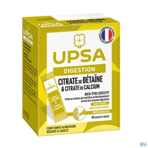 Upsa citrate de betaine citrate de calcium sachet dose 10 | Aesiel