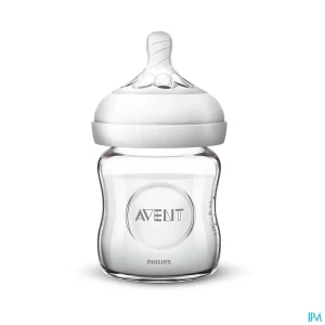 Avent biberon natural 2.0 verre 120ml scf051/17 | Aesiel