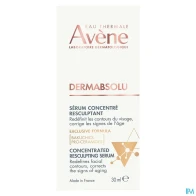 Eau thermale avene dermabsolu serum concentre repulpant 30ml | Aesiel