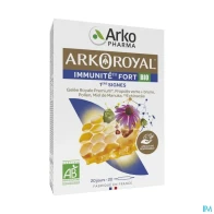 Arkopharma arkoroyal immunite fort bio 1er signes ampoule buvable 10ml 20 | Aesiel