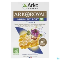 Arkopharma arkoroyal immunite fort bio 1er signes ampoule buvable 10ml 20 | Aesiel