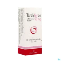 Tardyferon 50mg comprime 30 | Aesiel