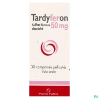 Tardyferon 50mg comprime 30 | Aesiel