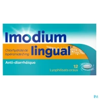 Imodiumlingual 2mg lyophilisat oral 12 | Aesiel