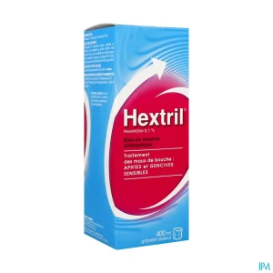 Hextril 0.1% bain de bouche 400ml | Aesiel