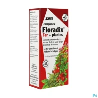Salus floradix fer + plantes comprime 84 | Aesiel