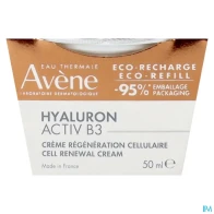 Eau thermale avene hyaluron activ b3 recharge crème regeneration cellulaire 50ml | Aesiel
