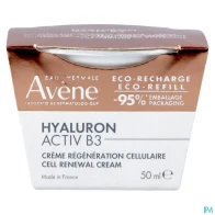 Eau thermale avene hyaluron activ b3 recharge crème regeneration cellulaire 50ml | Aesiel