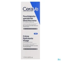 Cerave cr hydratante visage 52ml | Aesiel