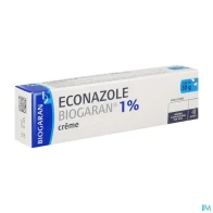 Econazole biogaran 1% crème 30g | Aesiel