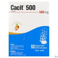 Cacit 500mg comprime effervescent 60 | Aesiel