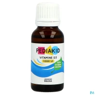 Pediakid vitaline d3 sol buv fl 20ml | Aesiel