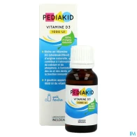 Pediakid vitaline d3 sol buv fl 20ml | Aesiel