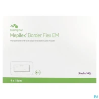 Mepilex border flex em pansement 9cm x 15cm 10 | Aesiel