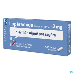 Loperamide biogaran conseil 2mg gelule 12 | Aesiel