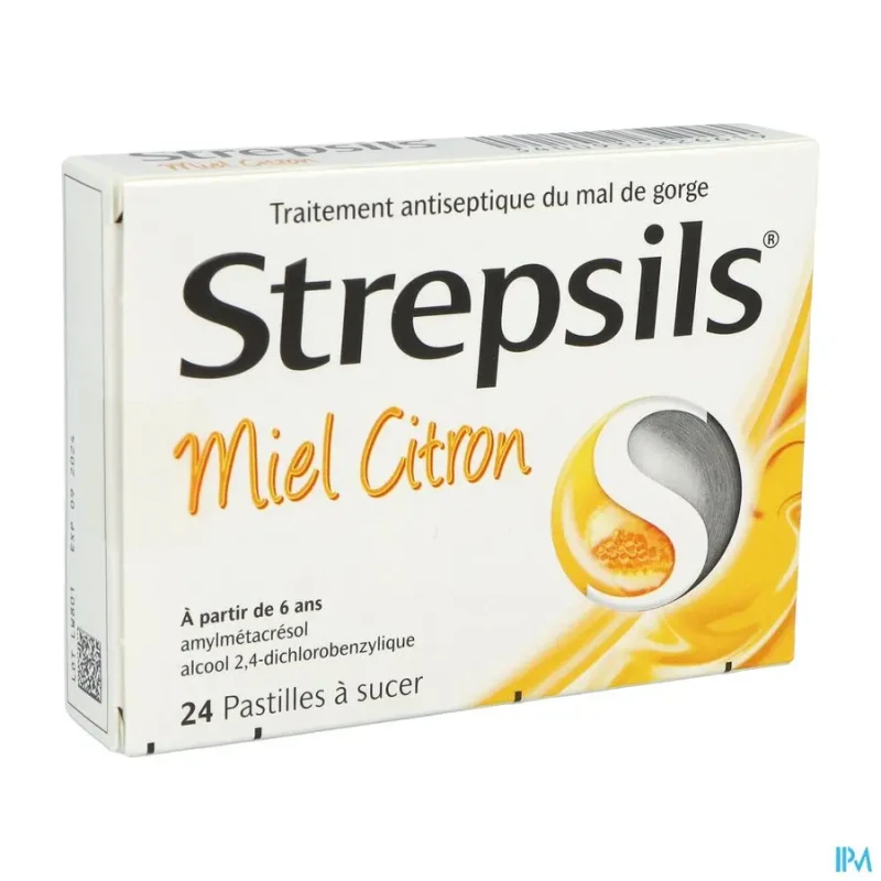Strepsils miel citron pastille a sucer 24 | Aesiel Strepsils miel citron pastille a sucer 24 | Aesiel