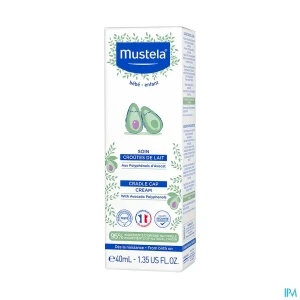 Mustela ss soin croutes lait nf 40ml | Aesiel