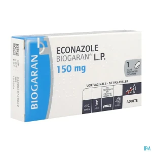Econazole biogaran lp 150mg ovule lib prolongee 1 | Aesiel