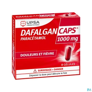 Dafalgancaps 1000mg gelule 8 | Aesiel