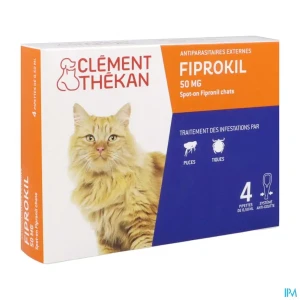 Clement thekan fiprokil spot on chat 0ml5 x4 | Aesiel