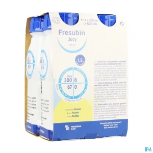 Fresubin jucy drink ananas 200ml x4 | Aesiel