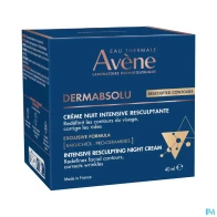 Eau thermale avene dermabsolu crème nuit intensive resculptante 40ml | Aesiel