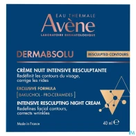 Eau thermale avene dermabsolu crème nuit intensive resculptante 40ml | Aesiel