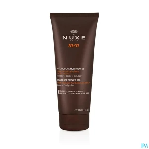 Nuxe men gel douche multiusages toutes peaux meme sensibles 200ml | Aesiel