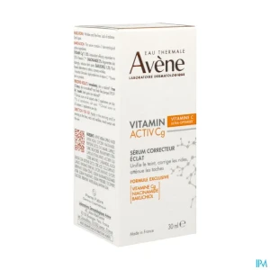Eau thermale avene vitamin activ cg serum 30ml | Aesiel