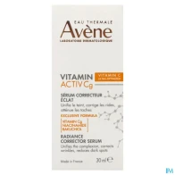 Eau thermale avene vitamin activ cg serum 30ml | Aesiel