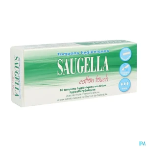 Saugella cotton touch tampon super 16 | Aesiel