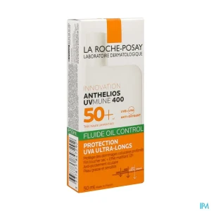 La roche posay anthelios 50+ uvmune 400 oil control fluide avec parfum 50ml | Aesiel
