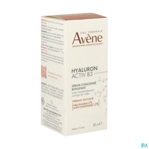 Eau thermale avene hyaluron activ b3 serum concentre repulpant 30ml | Aesiel