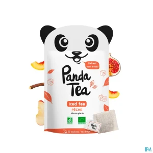 Panda tea iced tea peach bio infusette 28 | Aesiel