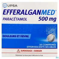 Efferalganmed 500mg comprime effervescent sec 16 | Aesiel