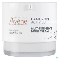 Eau thermale avene hyaluron activ b3 nuit crème multi intensive 40ml | Aesiel