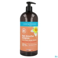 Marque verte dermasens gel douche surgras 3en1 fleur de frangipanier 1l | Aesiel