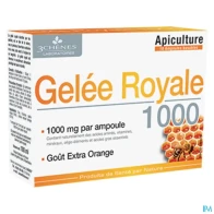 3chenes gelee royale 1000 ampoule 10ml 10 | Aesiel