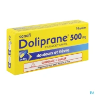 Doliprane 500mg gelule 16 | Aesiel