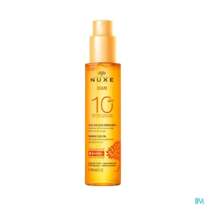 Nuxe sun huile bronz.visage-corps ip10 fl p.150ml | Aesiel