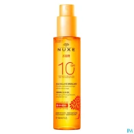 Nuxe sun huile bronz.visage-corps ip10 fl p.150ml | Aesiel