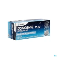 Donormyl 15mg comprime effervescent secable 10 | Aesiel