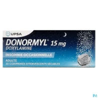 Donormyl 15mg comprime effervescent secable 10 | Aesiel