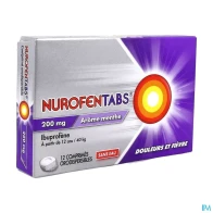 Nurofentabs 200mg comprime orodispersible 12 | Aesiel